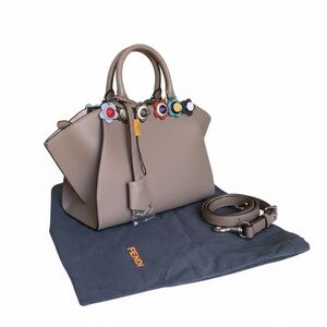 👜FENDI Style 3jours Mini Leather Tote 👜